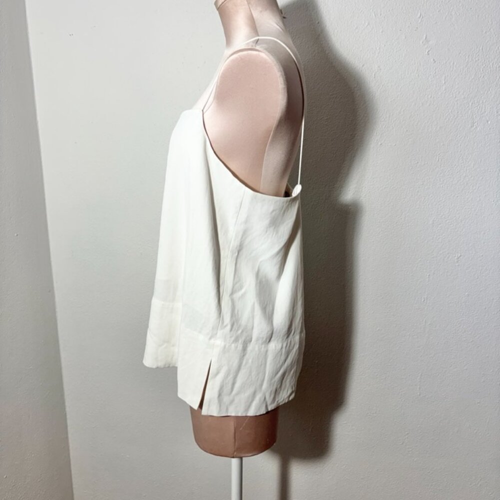 Everlane Womens Size 12 Boxy Camisole Tank Top White Essential Classic - Picture 2 of 10